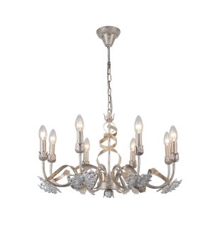 Люстра подвесная Arte Lamp A8626LM-8WG Libellula E14 8x40W IP20