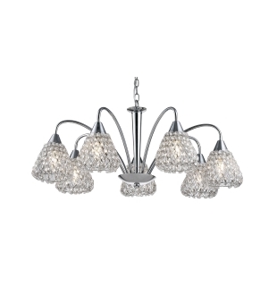 Люстра подвесная Arte Lamp A9466LM-7CC Adamello E14 7x40W IP20