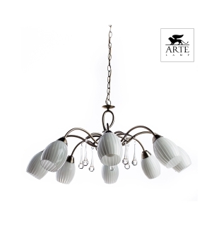 Люстра подвесная ARTE LAMP A9534LM-8AB CORNIOLO Е14 8х40W 230V