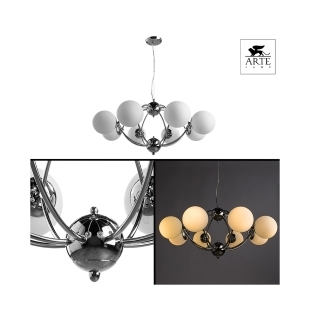 Подвес ARTE LAMP A9432SP-8CC PALLA 8xE27 40W 220V IP20