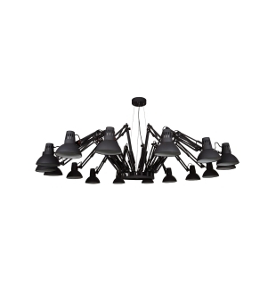 Люстра подвесная Arte Lamp A2043SP-16BK Ragno E27 16x40W IP20