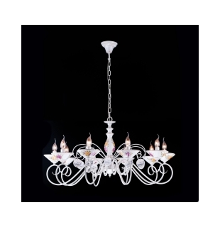 Люстра подвесная ARTE LAMP A2061LM-10WG FIORATO Е14 10х60W 230V