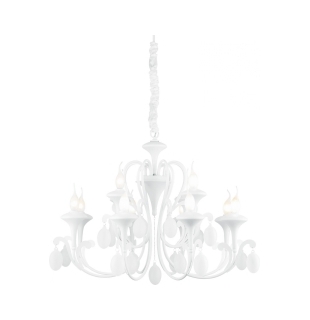 Люстра подвесная Arte Lamp A3239LM-12WH MONTMARTRE Е14 12х40 Вт 230В