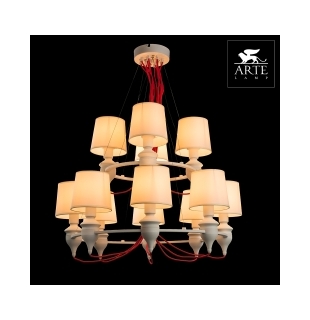 Люстра подвесная Arte Lamp A3325LM-8-4WH SERGIO Е14 12х40Вт 230В
