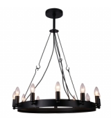 Люстра подвесная Arte Lamp A8811SP-12BK Bastiglia E14 12x40W IP20