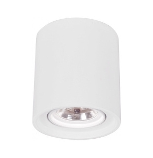 Накладной гипсовый спот ARTE LAMP A9262PL-1WH TUBO G53/ar111 1х50W 220V IP20