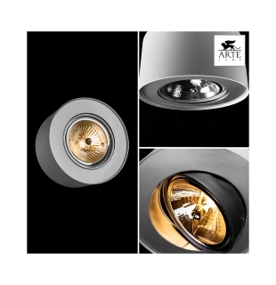 Накладной потолочный спот Arte Lamp A5643PL-1WH CLIFF G53 AR111 1х50W 220V IP20