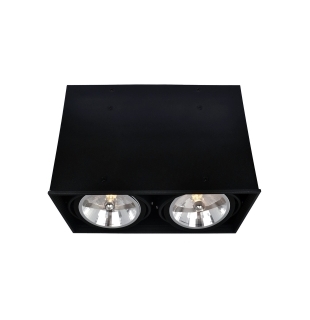 Накладной потолочный спот ARTE LAMP A5936PL-2BK CARDANI 2xG5,3 50W 220V IP20