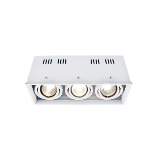 Накладной потолочный спот ARTE LAMP A5942PL-3WH CARDANI 3xGU10 50W 220V IP20