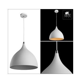 Подвес ARTE LAMP A9155SP-1WH CICLONE 1xE27 60W 220V IP20