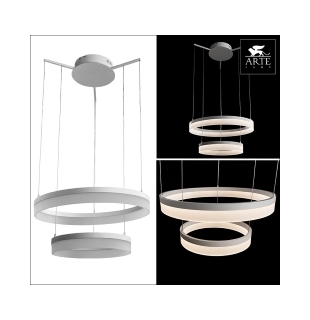 Подвес ARTE LAMP A9300SP-2WH ROTONDO LED 40W 220V IP20