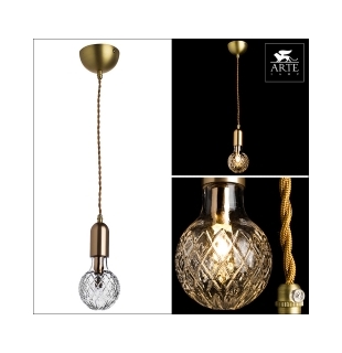 Подвес LOFT ARTE LAMP A8040SP-1SG SALUTE 1xG9 33W 220V IP20