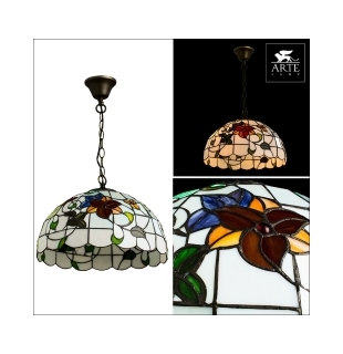 Люстра подвесная Arte Lamp A1230SP-2BG LILY Е27 2х60Вт 230
