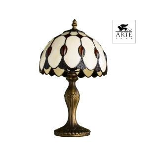 Настольная лампа ARTE LAMP A3163LT-1BG PERLA 1xE27 40W